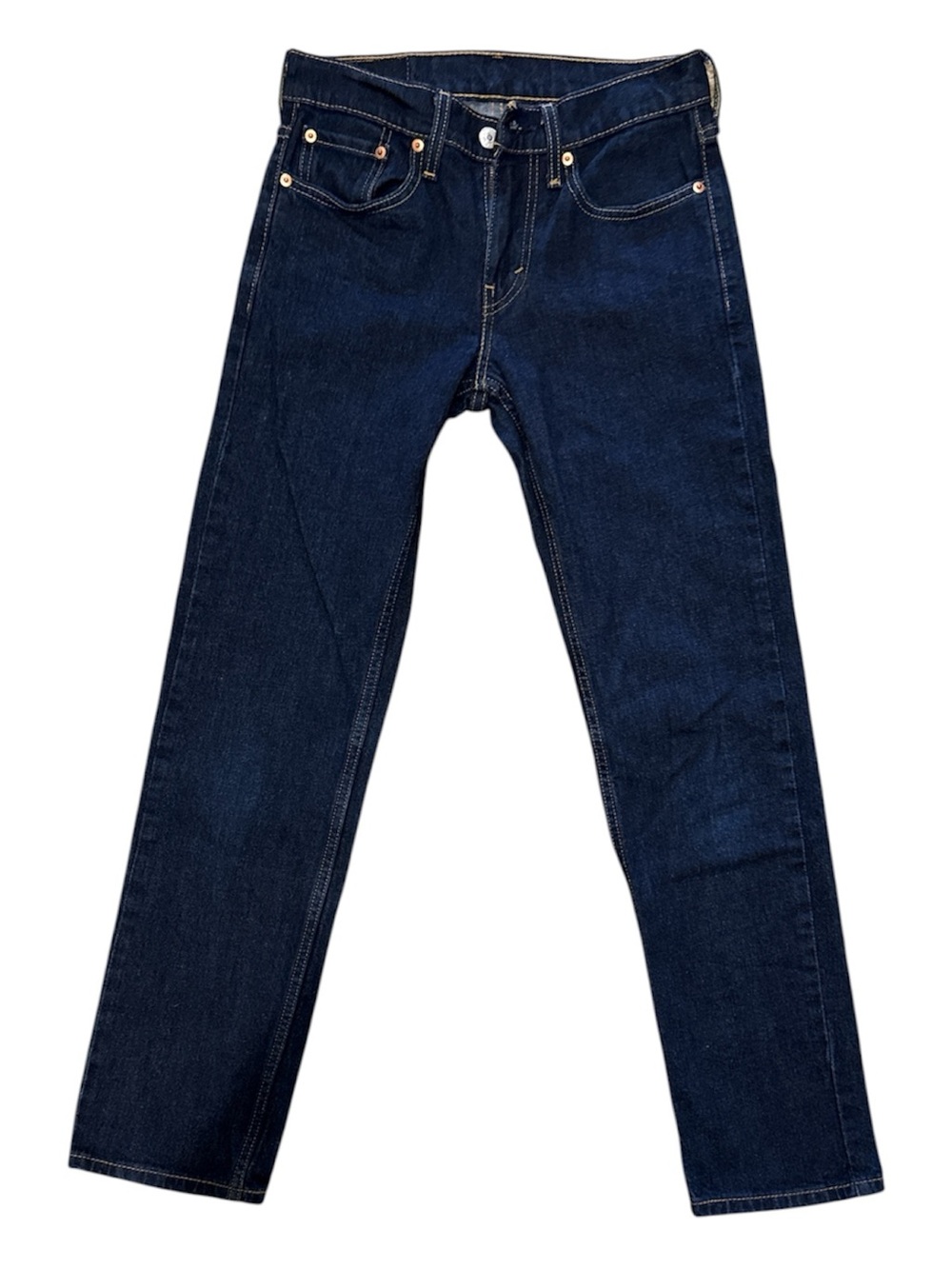 Levi’s 514 Men’s Straight Fit Jeans 28x30 Dark Wash Like New